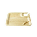 Square Wine Plate - 9"